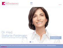 Tablet Screenshot of dr-feldmann-penzberg.de